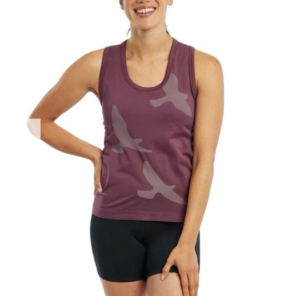 Oiselle size S Altitude Tank Running Workout Athletic Tank Top Dusk Purple
